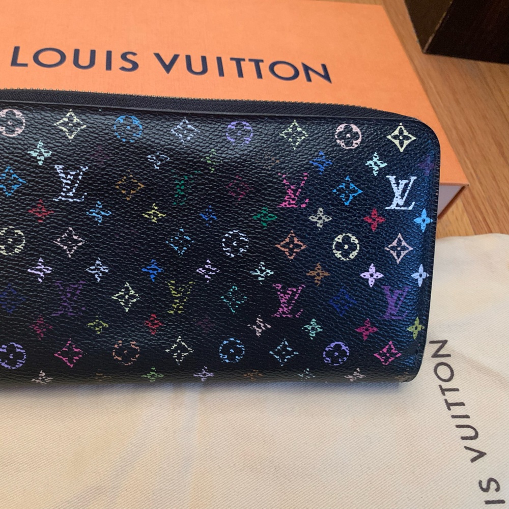 Louis Vuitton Monogram Multicolor Zippy Wallet